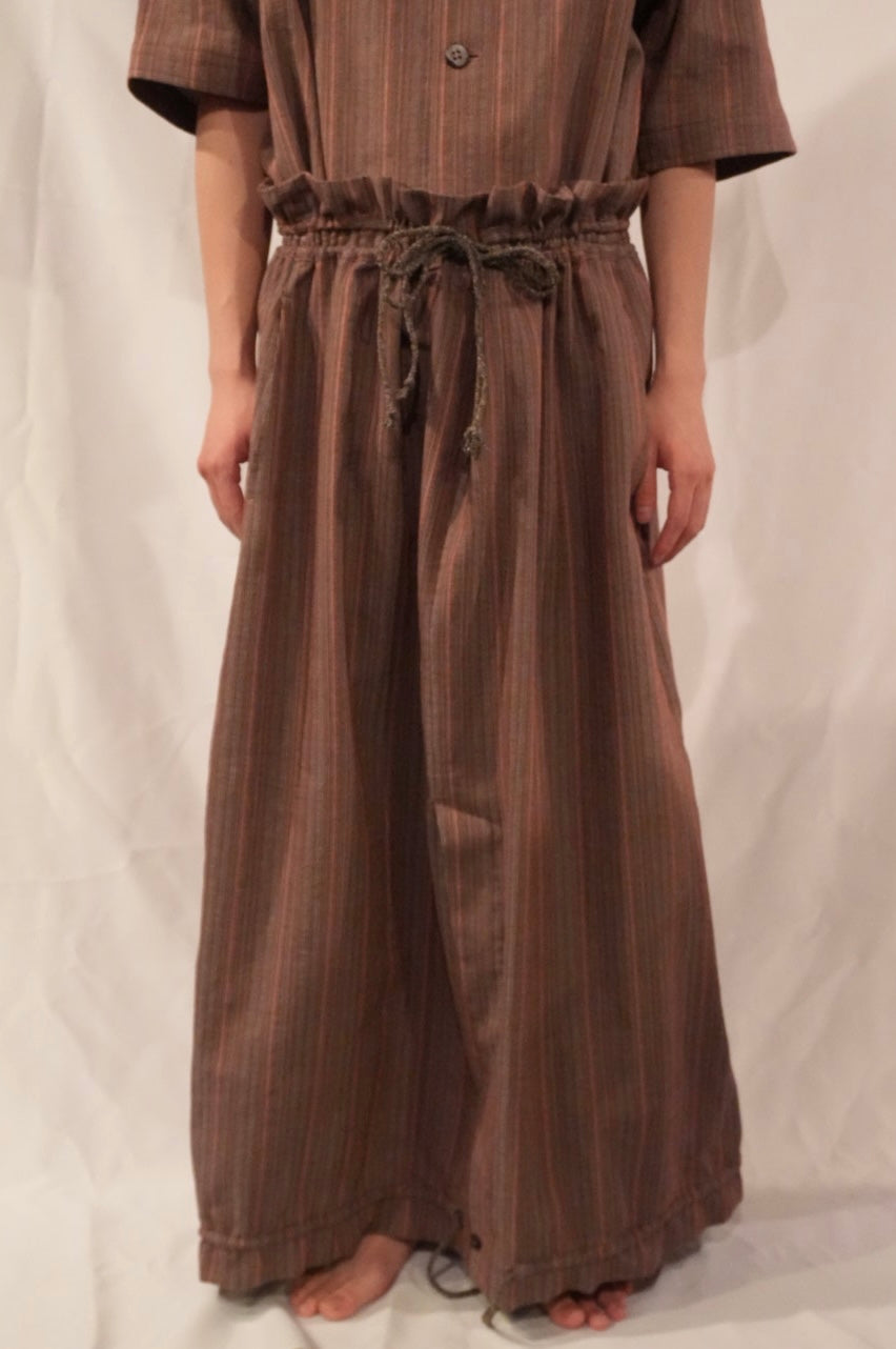 Phenomena stripe Over skirt - Anann