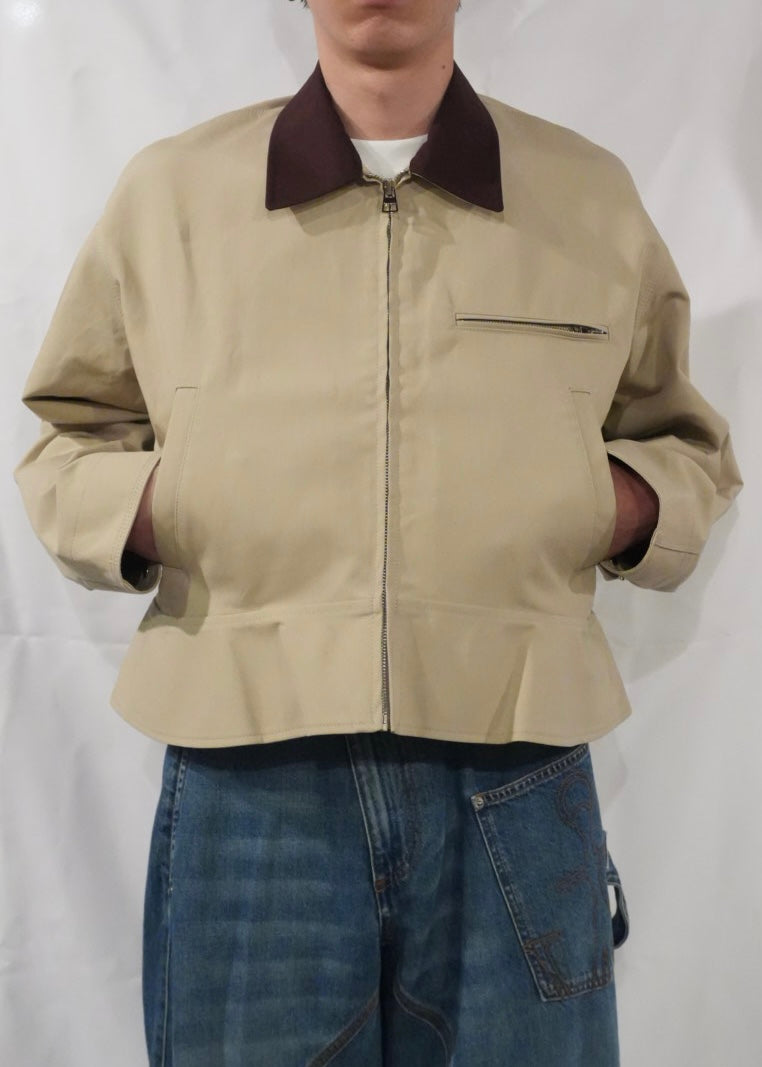 CURVED HEM WORKWEAR JACKET