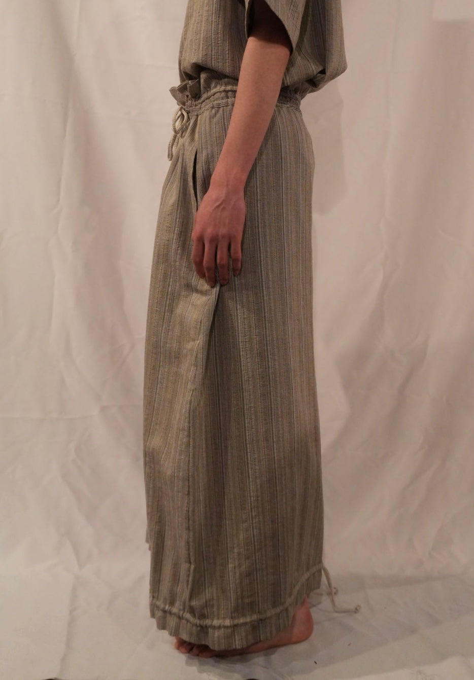 Phenomena stripe Over skirt - Anann