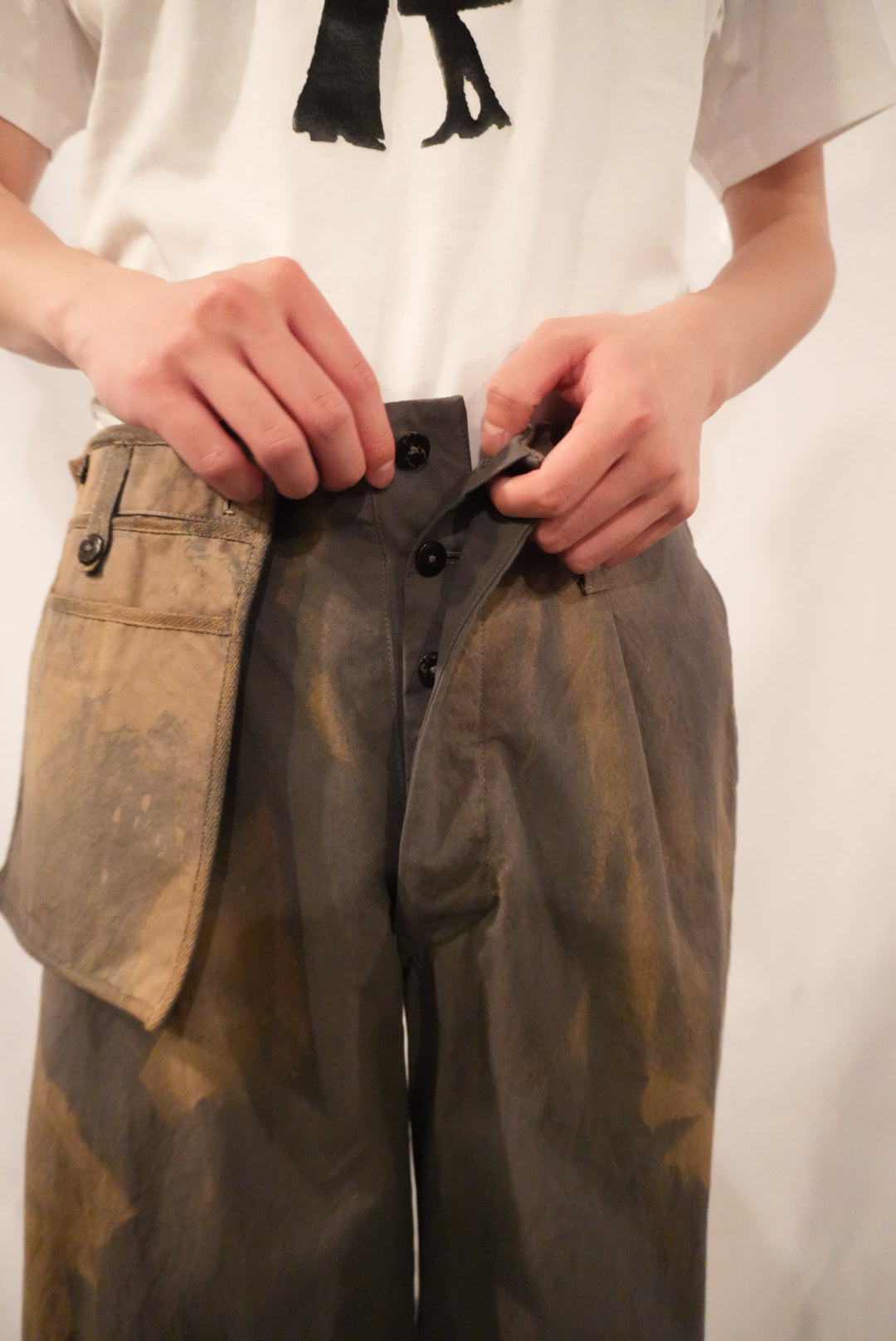 Detachable Pocket Work Pants - Records of Phenomena - Anann