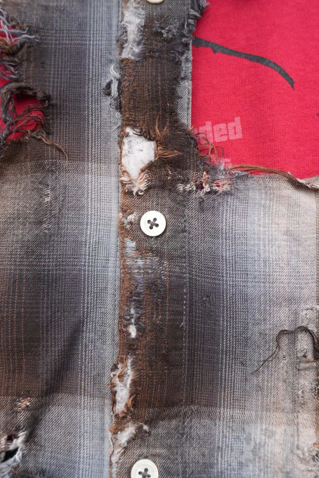 DESTROYED MEGA FLANNEL - Anann