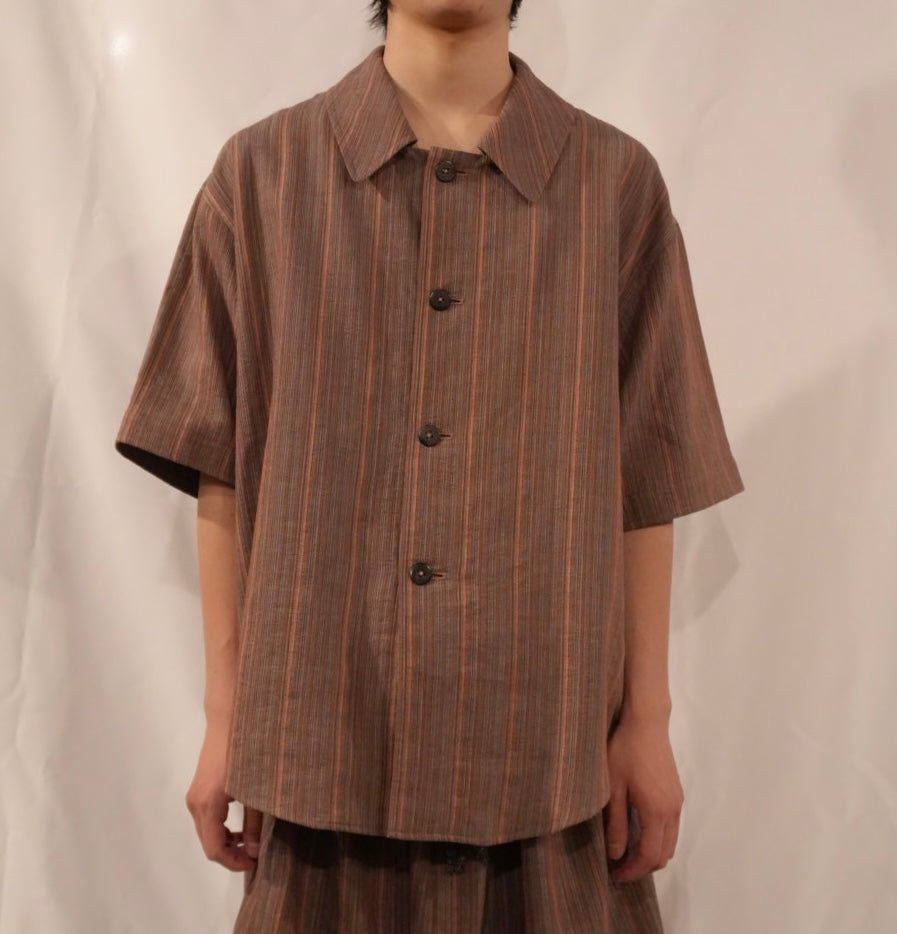 Phenomena stripe Coat Shirt - Anann