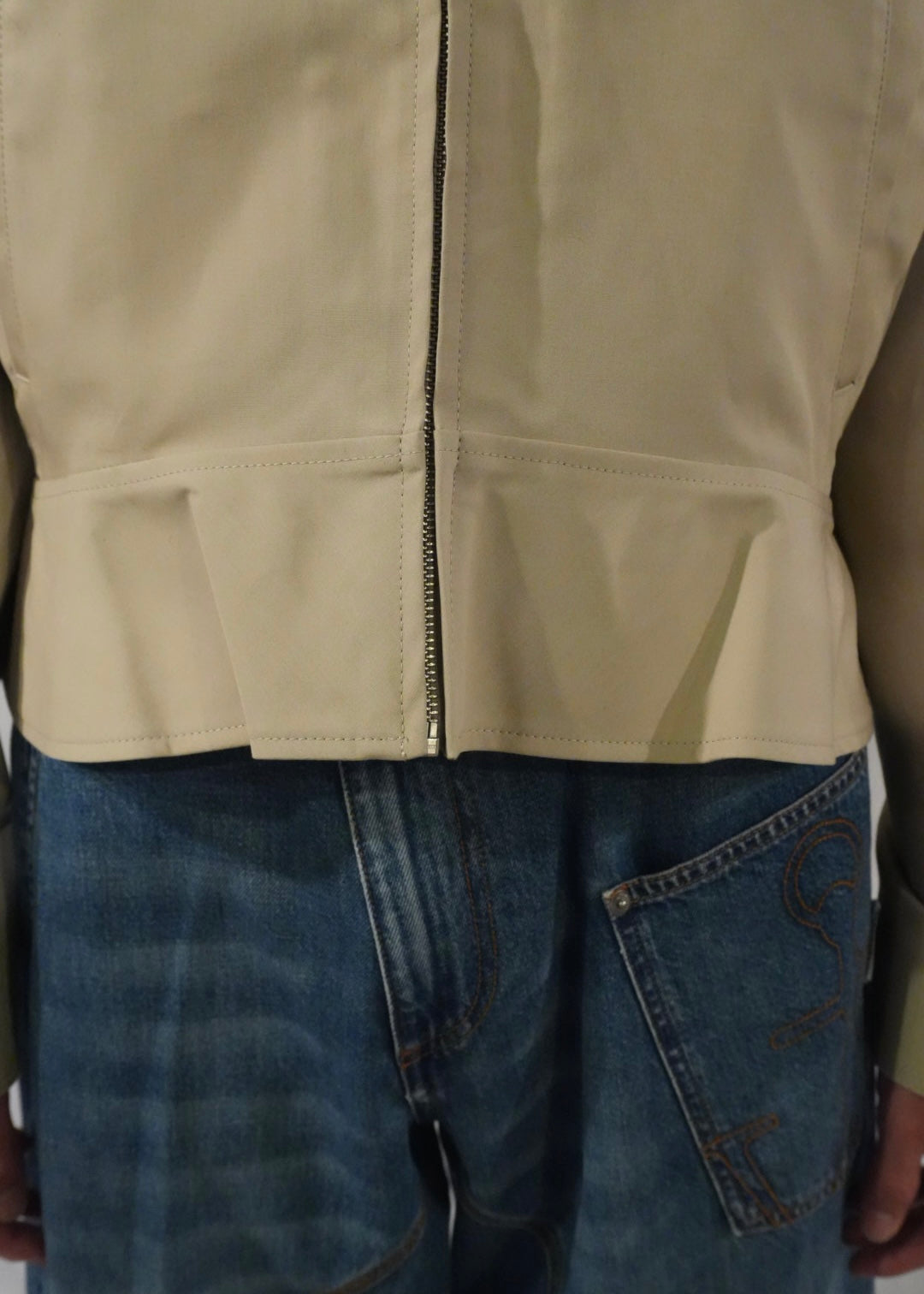 CURVED HEM WORKWEAR JACKET