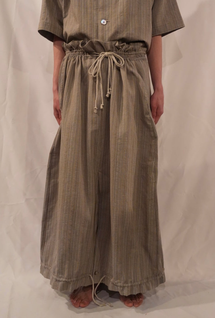 Phenomena stripe Over skirt - Anann