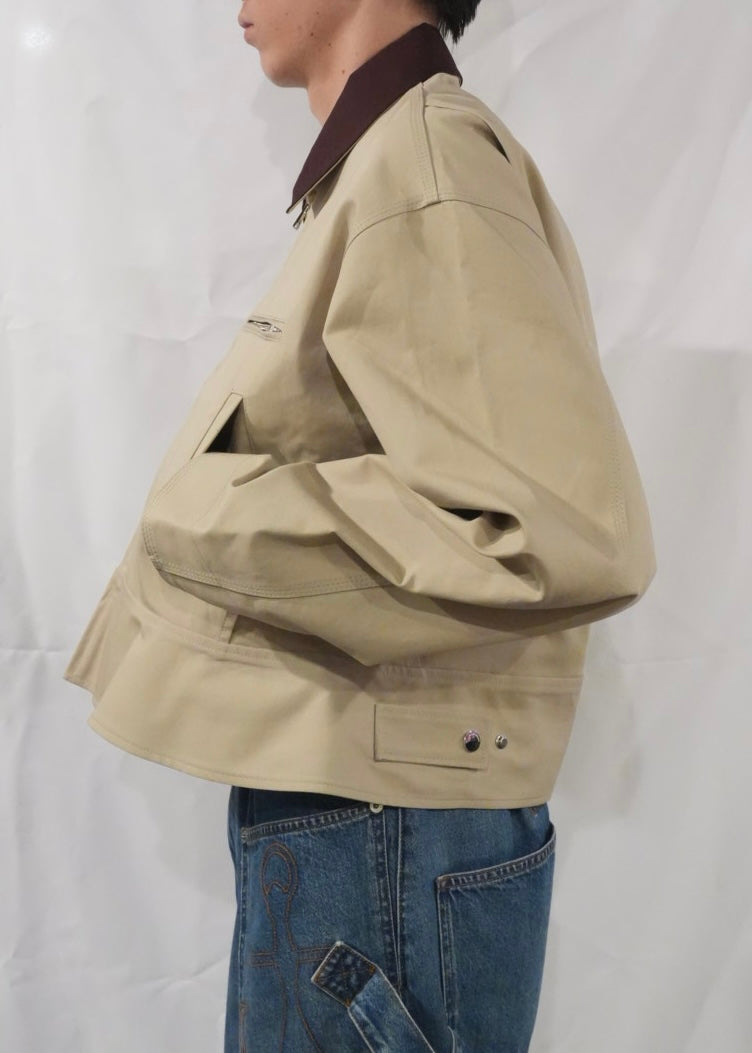 CURVED HEM WORKWEAR JACKET