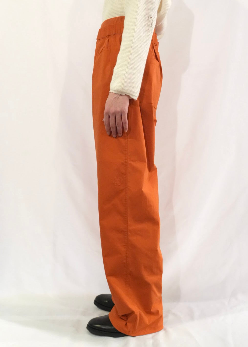 GATHERED WAIST TRACKSUIT BOTTOM