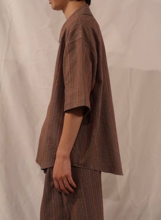 Phenomena stripe Coat Shirt - Anann