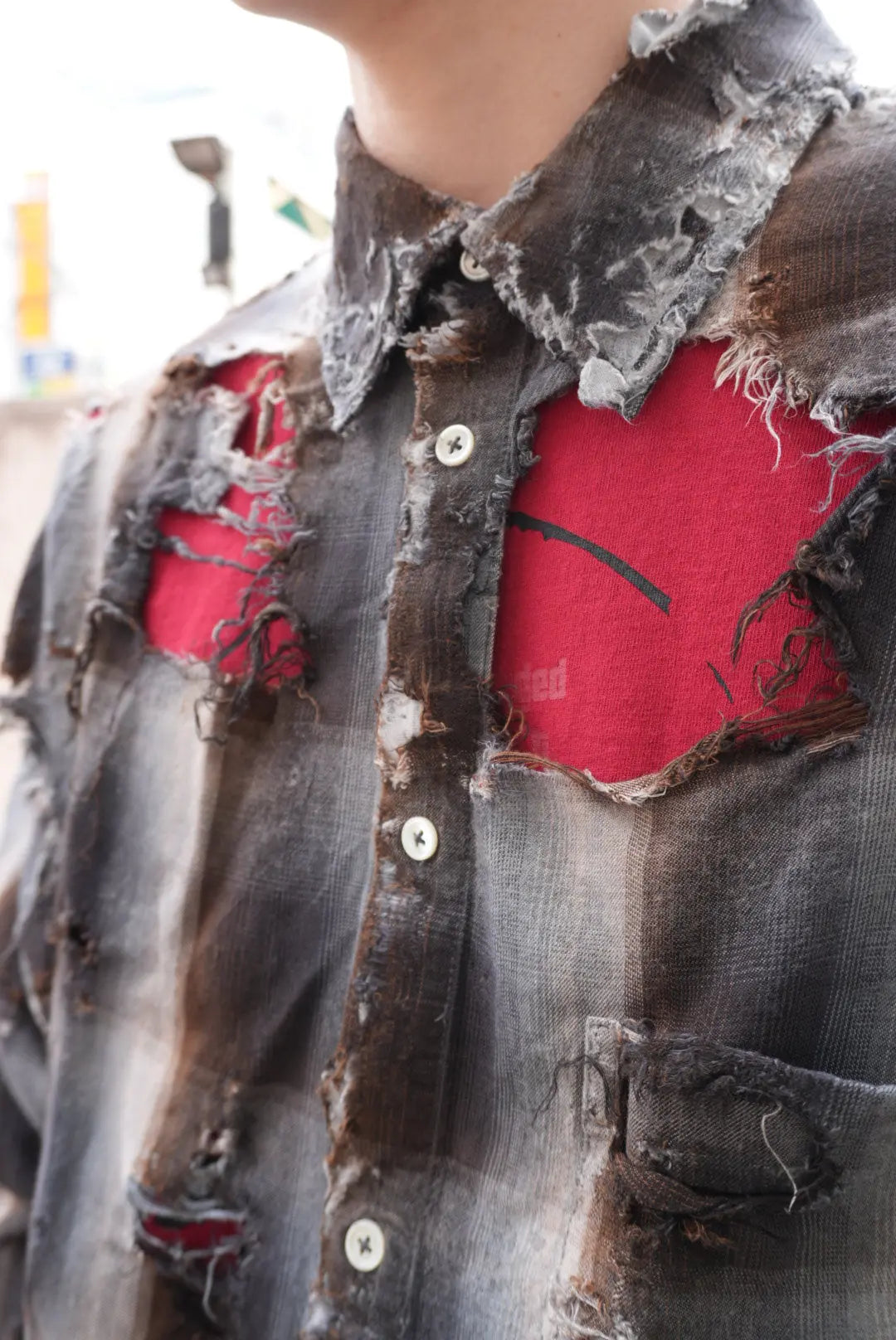 DESTROYED MEGA FLANNEL - Anann