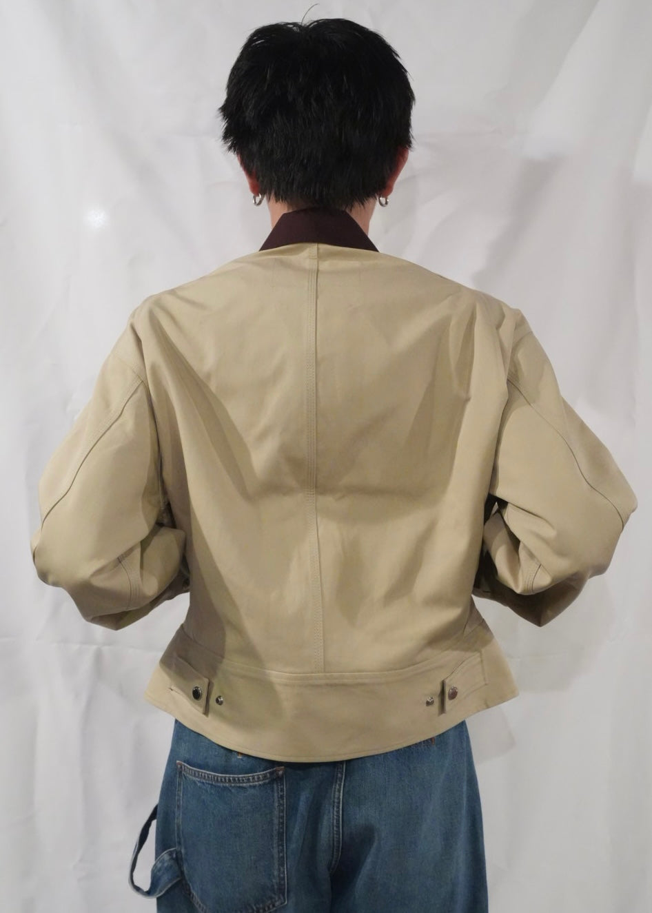 CURVED HEM WORKWEAR JACKET