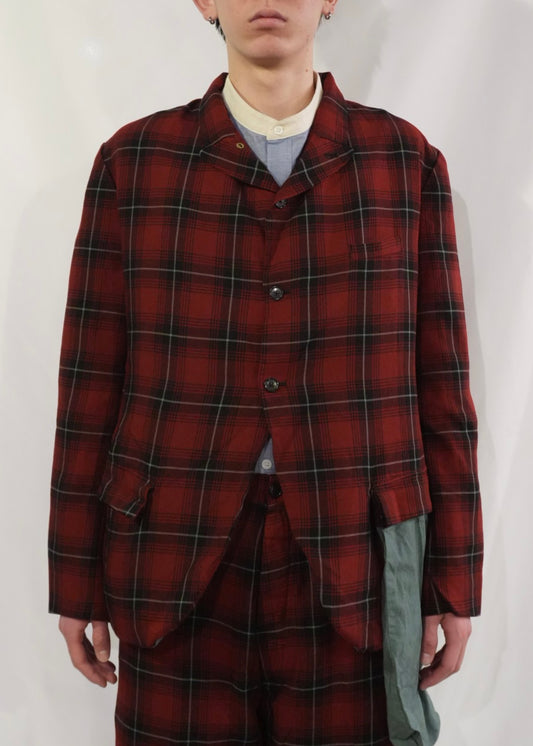 tartan check jacket