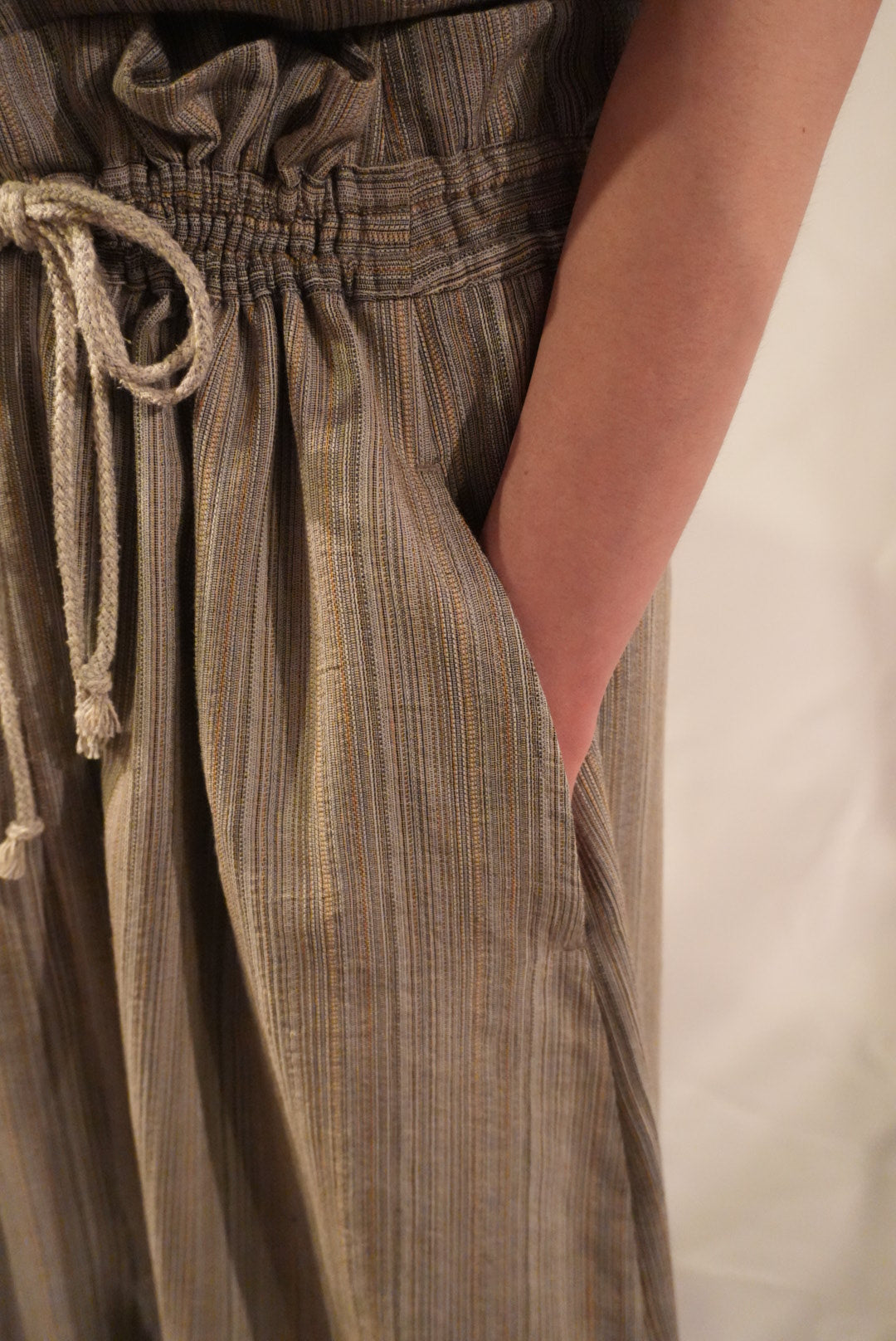 Phenomena stripe Over skirt - Anann