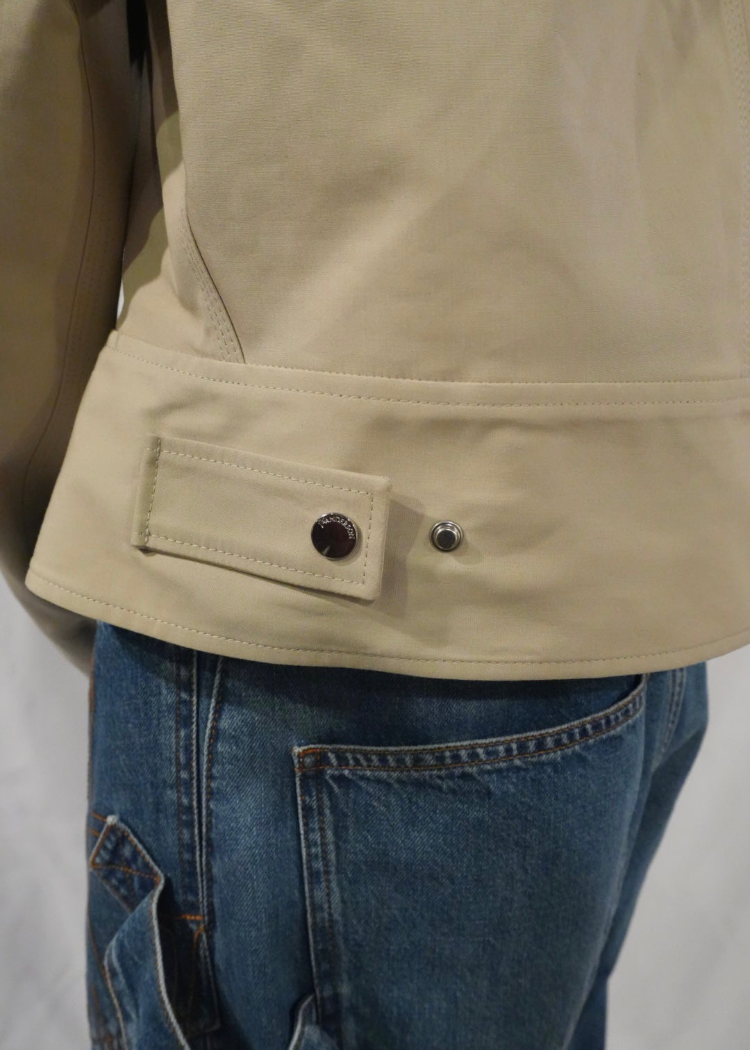 CURVED HEM WORKWEAR JACKET