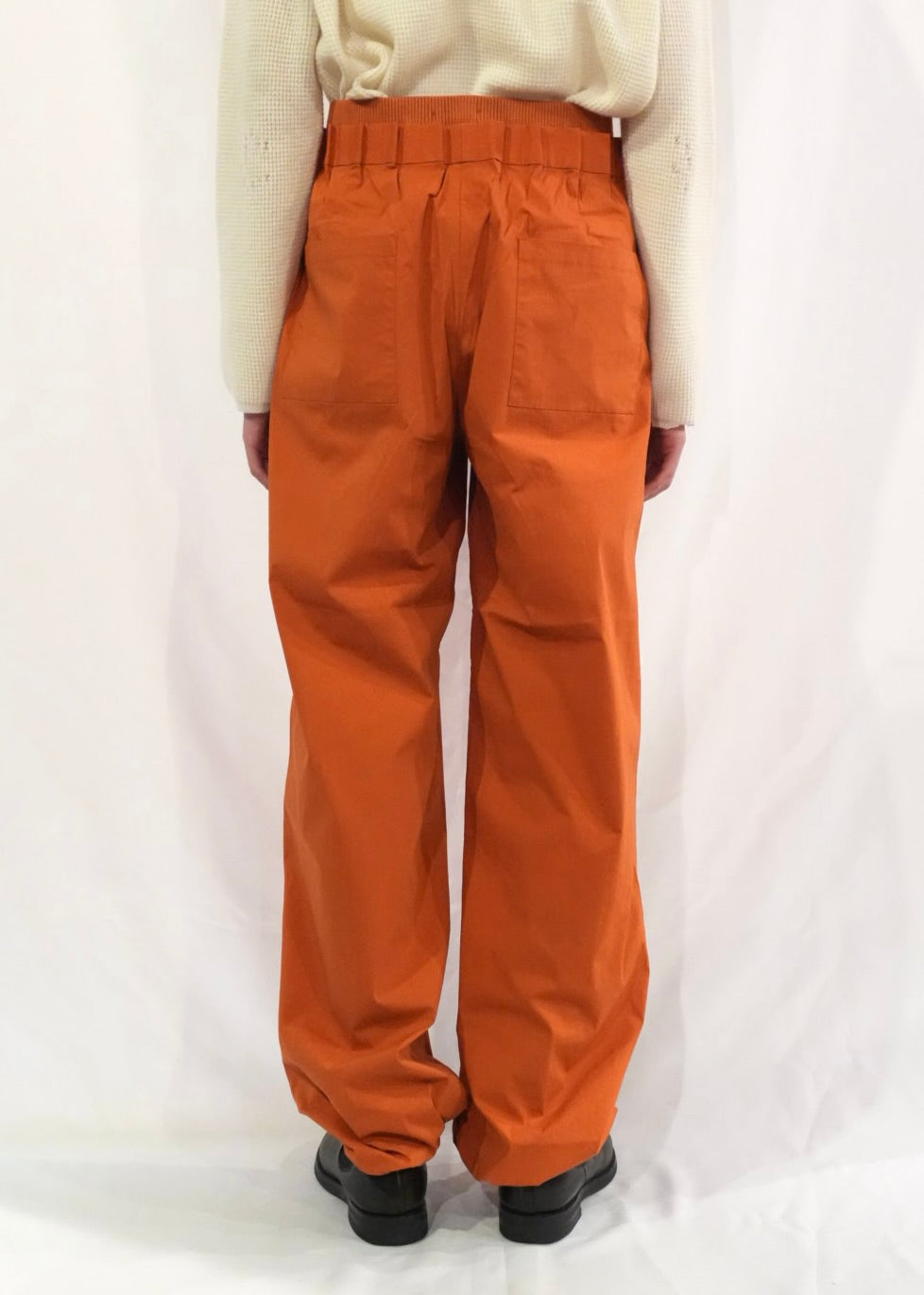 GATHERED WAIST TRACKSUIT BOTTOM