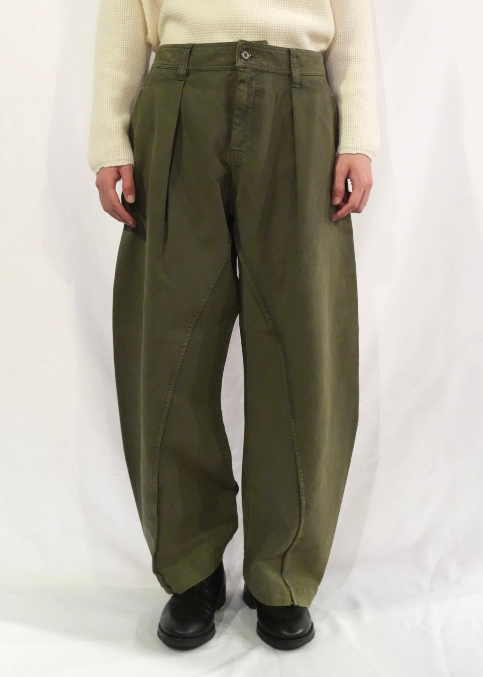 TWISTED SEAM TROUSERS