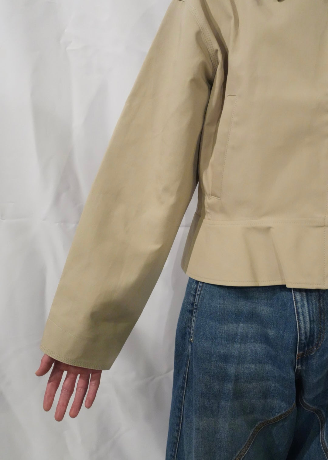 CURVED HEM WORKWEAR JACKET
