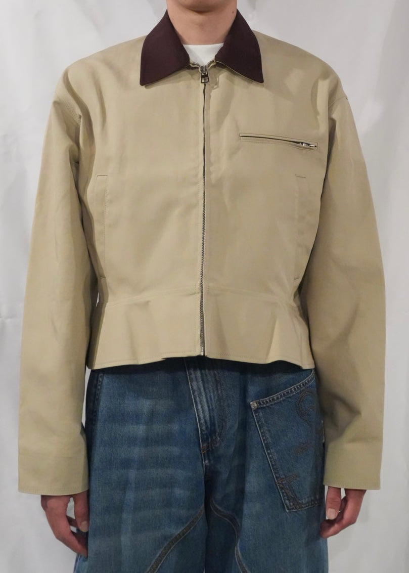 CURVED HEM WORKWEAR JACKET