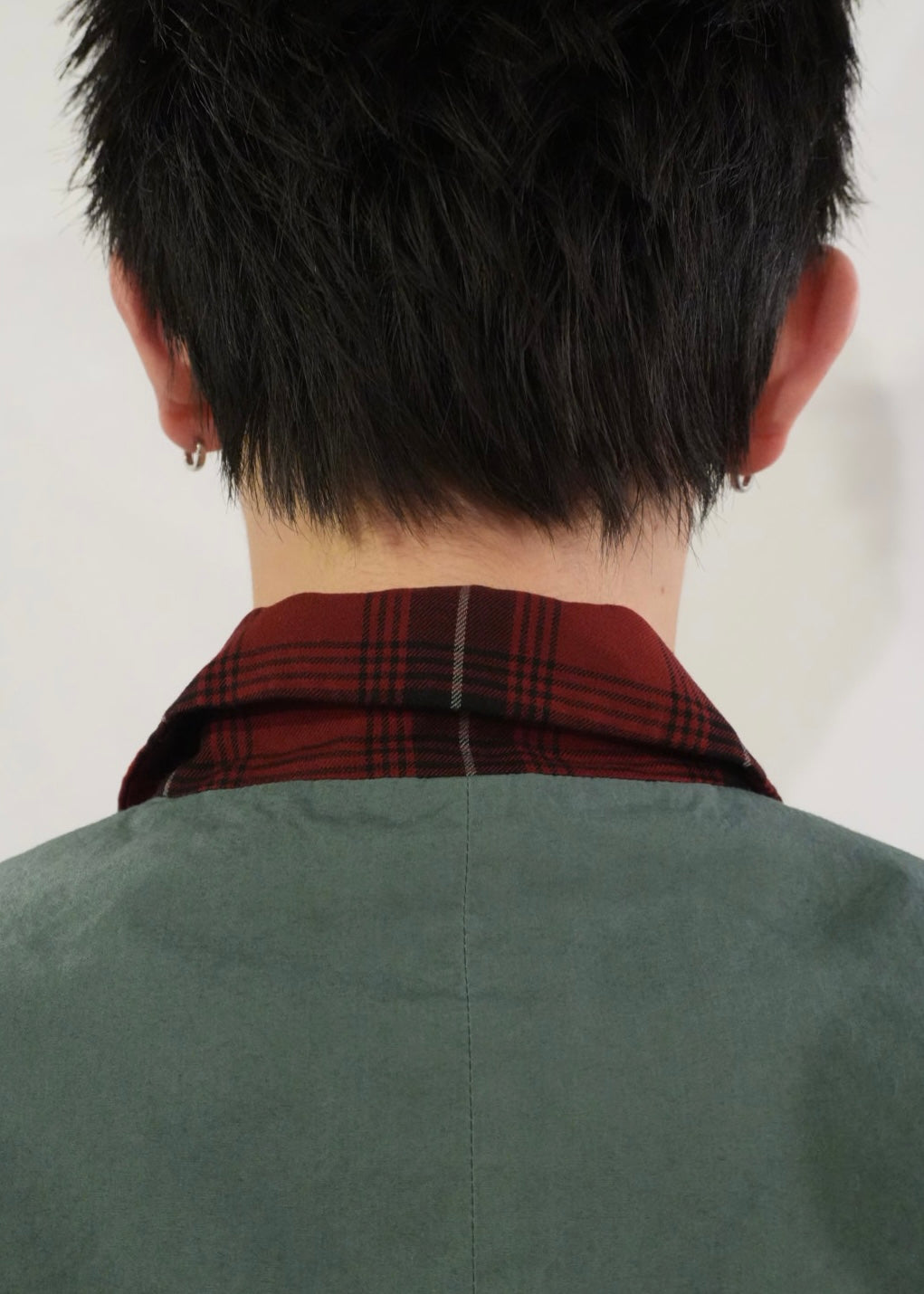 tartan check vest