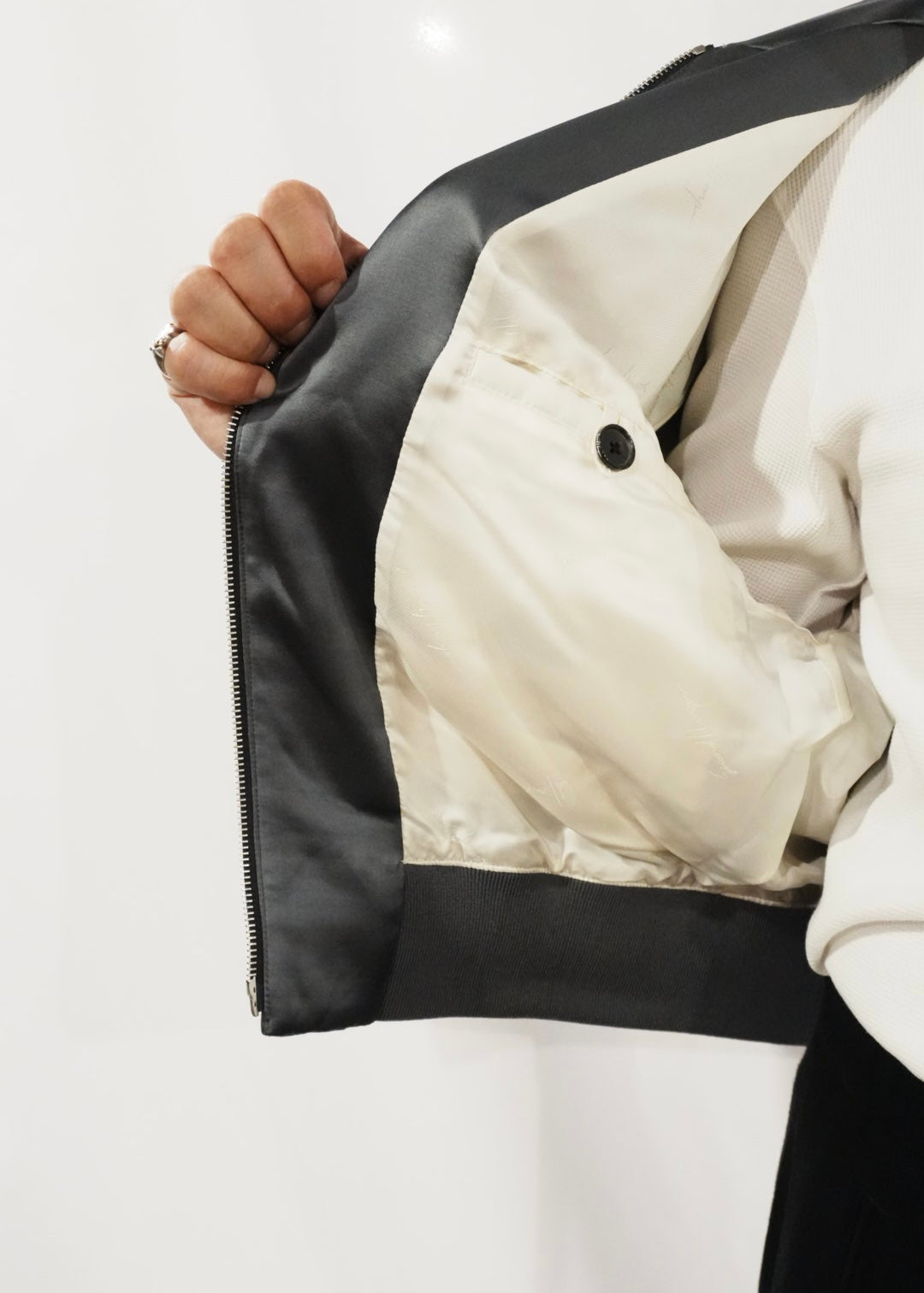 ACES SATIN CLUB JACKET
