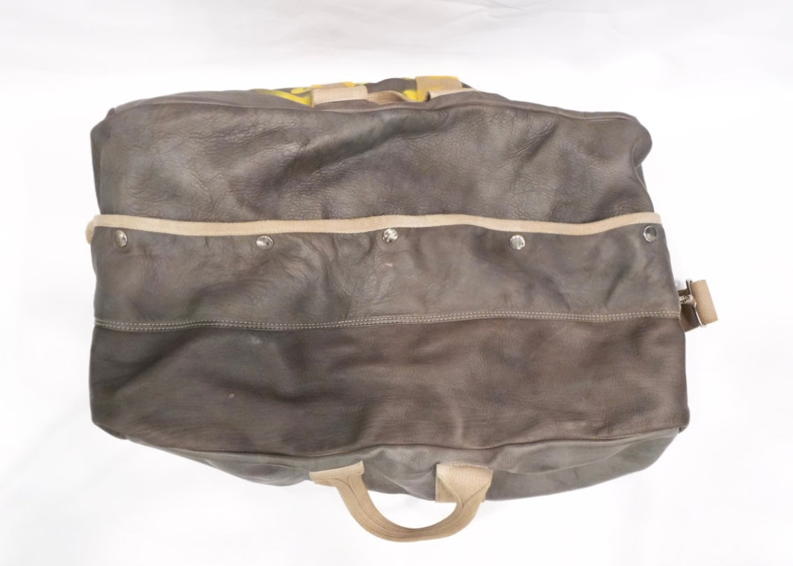 TAXED dyed leather bag