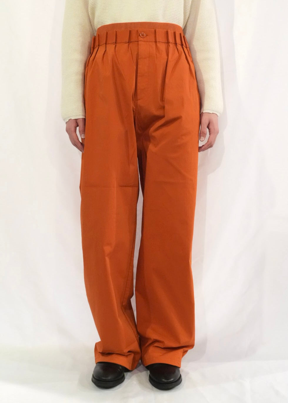 GATHERED WAIST TRACKSUIT BOTTOM