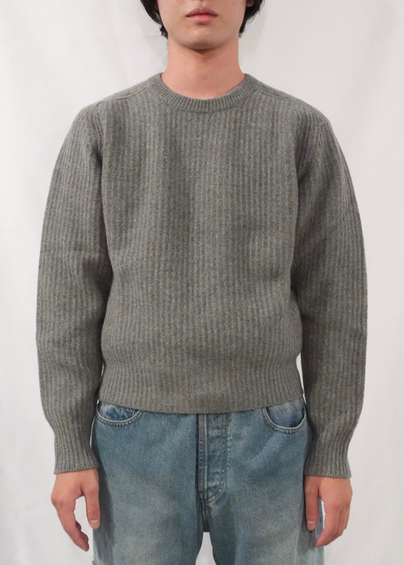 RIBBED RAGLAN SWEATER