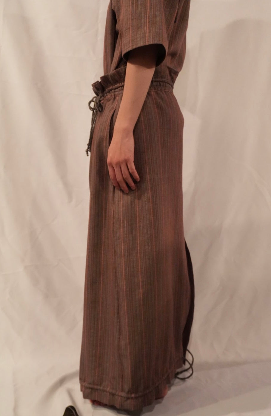 Phenomena stripe Over skirt - Anann