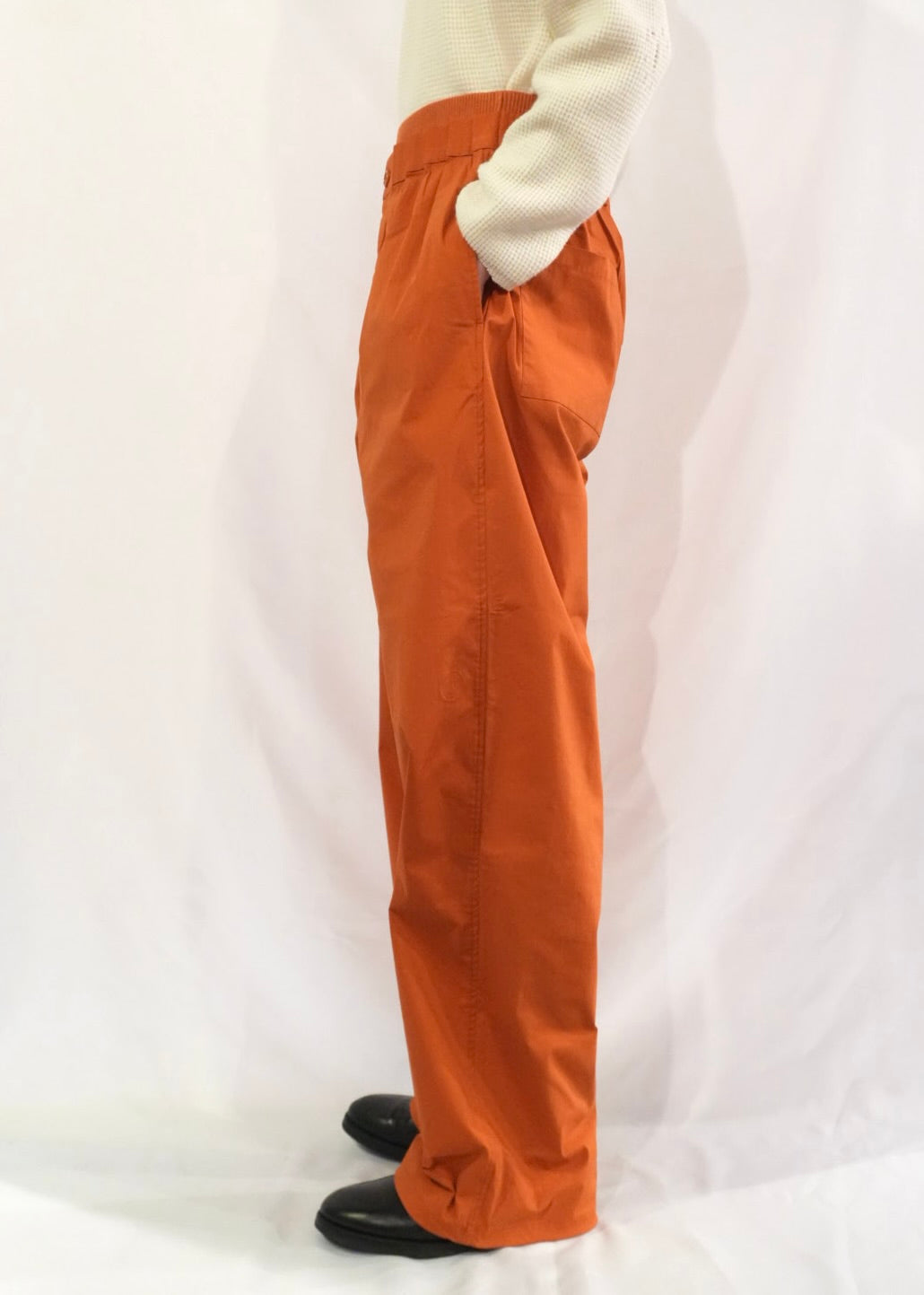 GATHERED WAIST TRACKSUIT BOTTOM