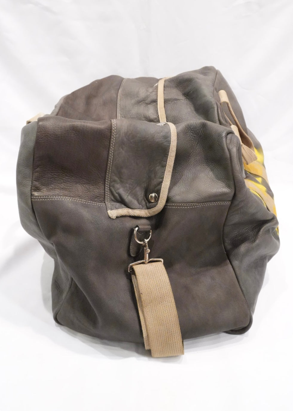 TAXED dyed leather bag