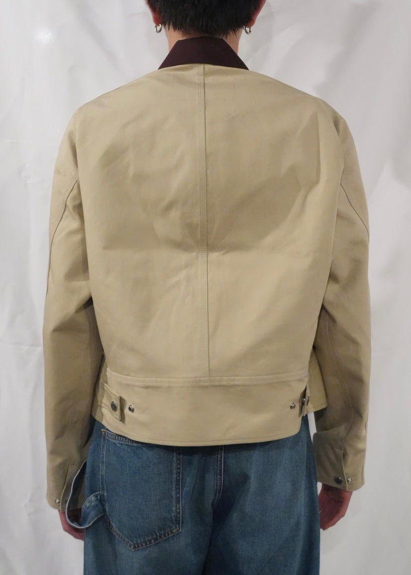 CURVED HEM WORKWEAR JACKET