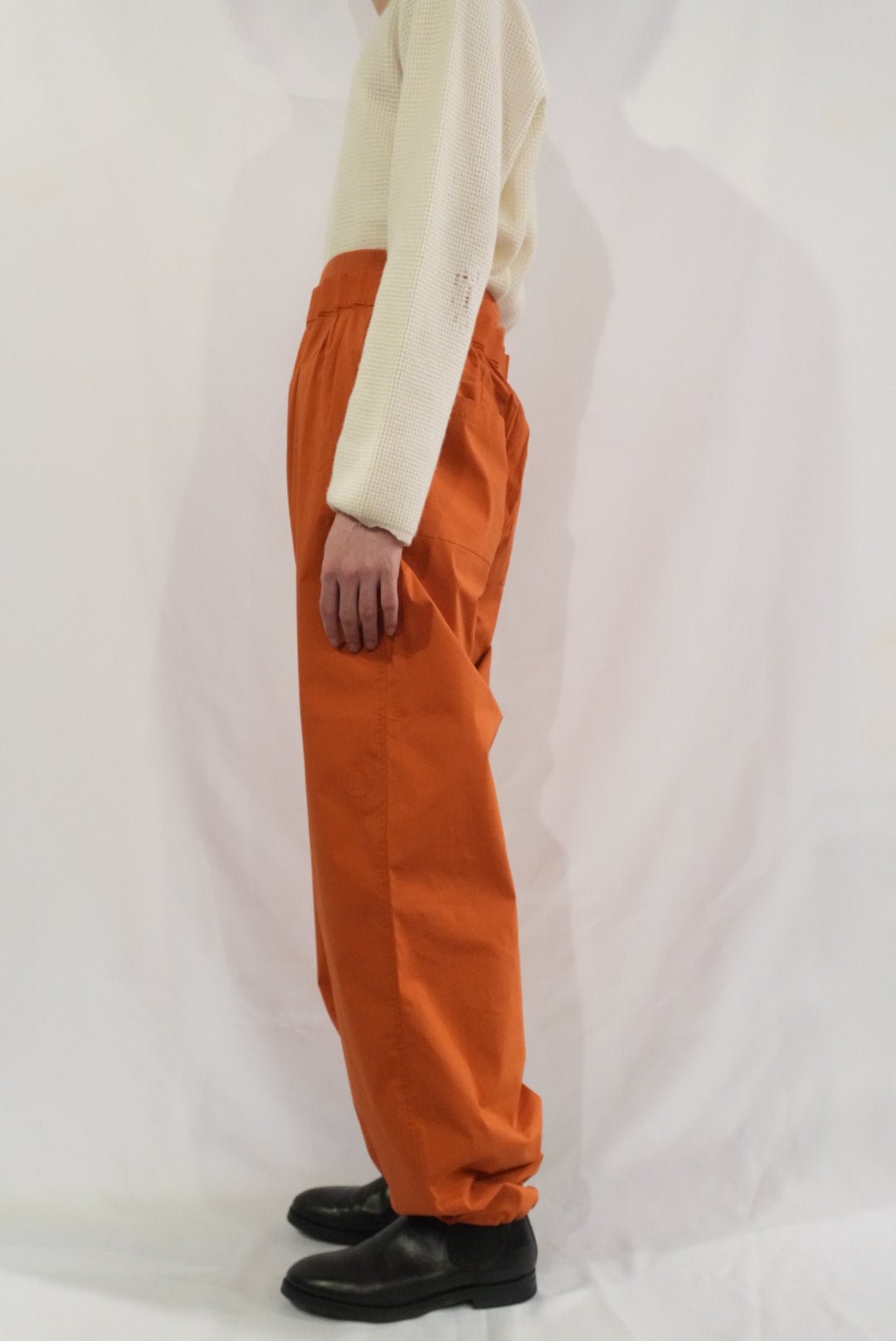 GATHERED WAIST TRACKSUIT BOTTOM