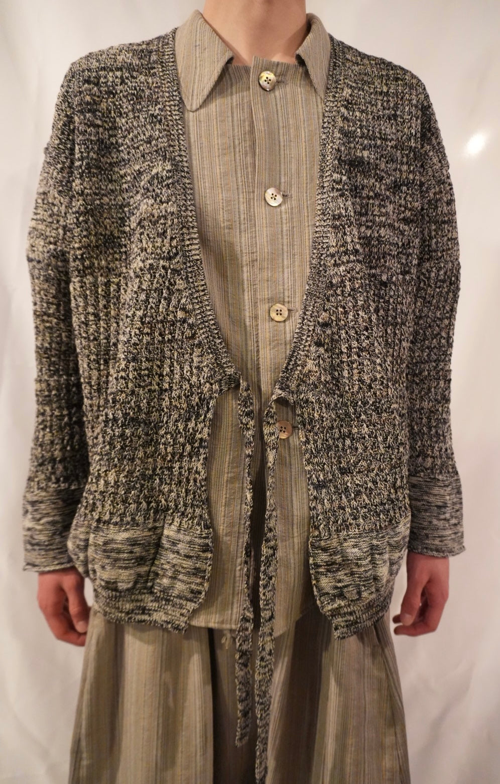 Natural shaped Knit cardigan - Anann