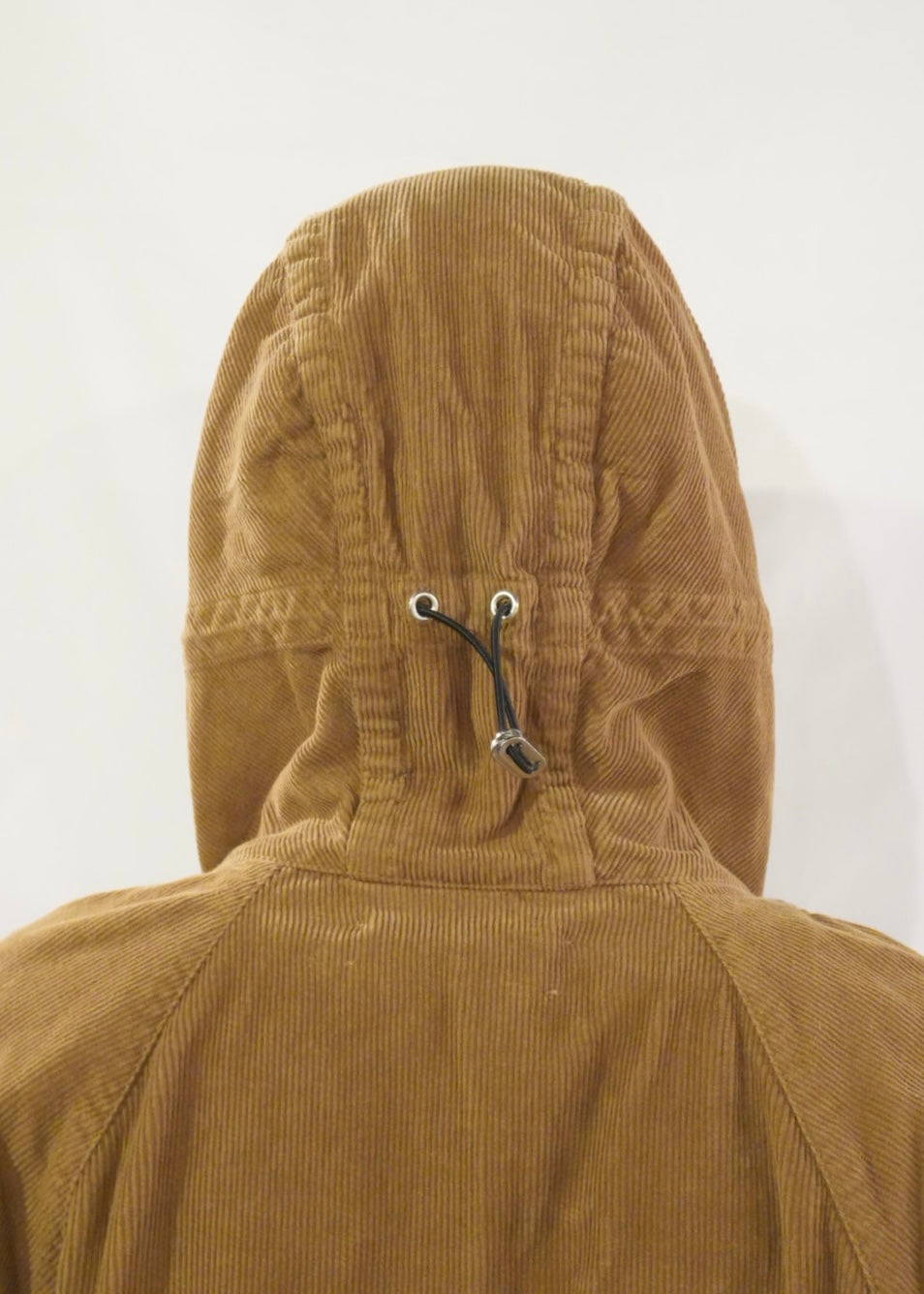 RANRA Side-Zip Corduroy Hoodie