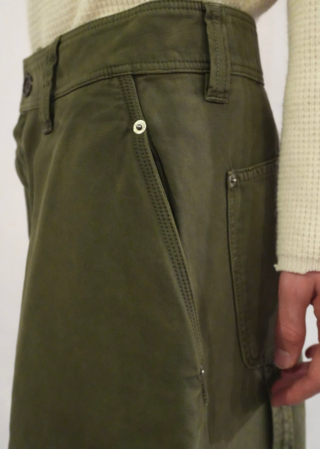 TWISTED SEAM TROUSERS
