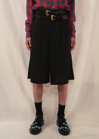 DOUBLE WAISTBAND SHORTS