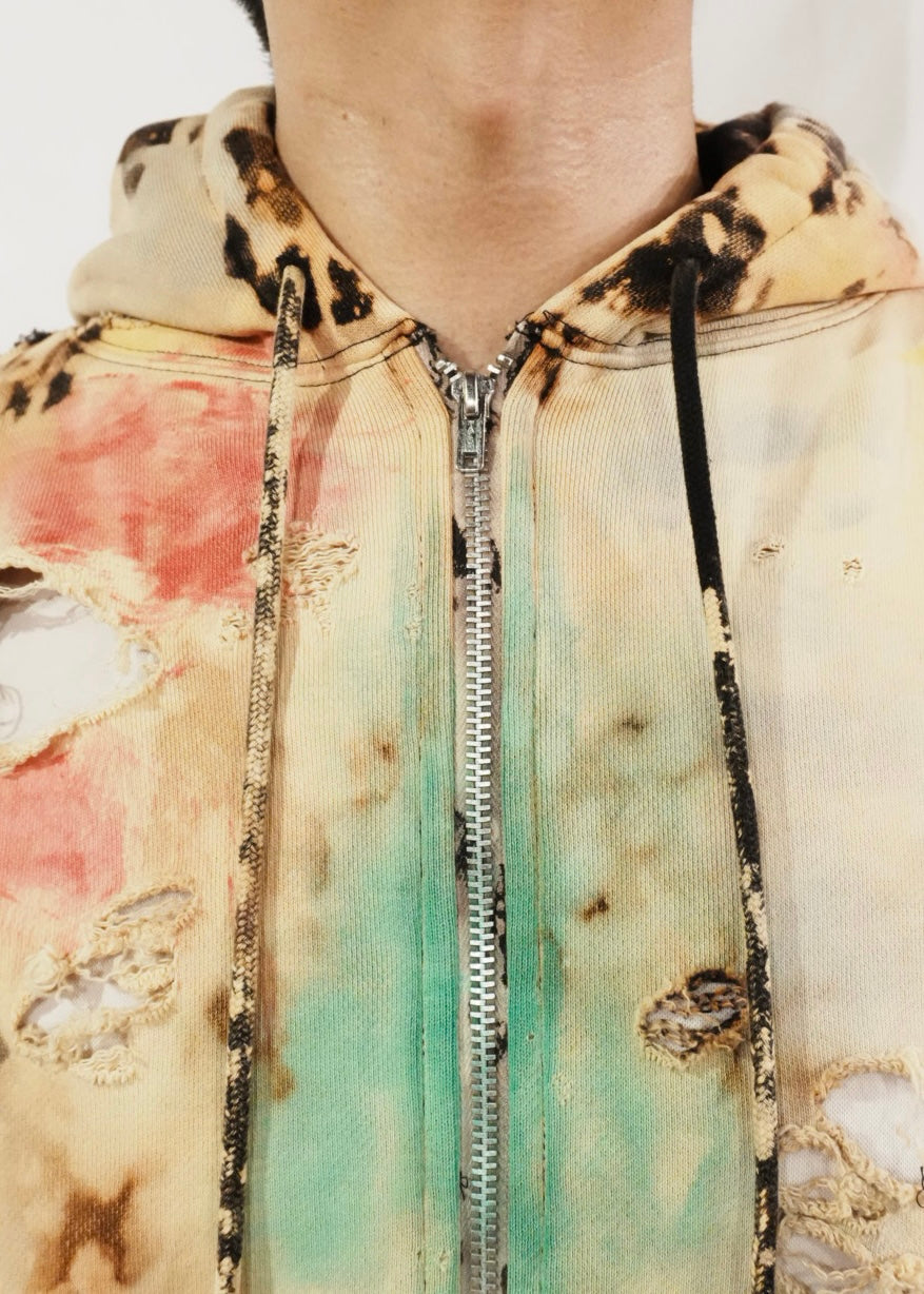 Bizarred Zip Up Hoodie