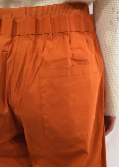 GATHERED WAIST TRACKSUIT BOTTOM
