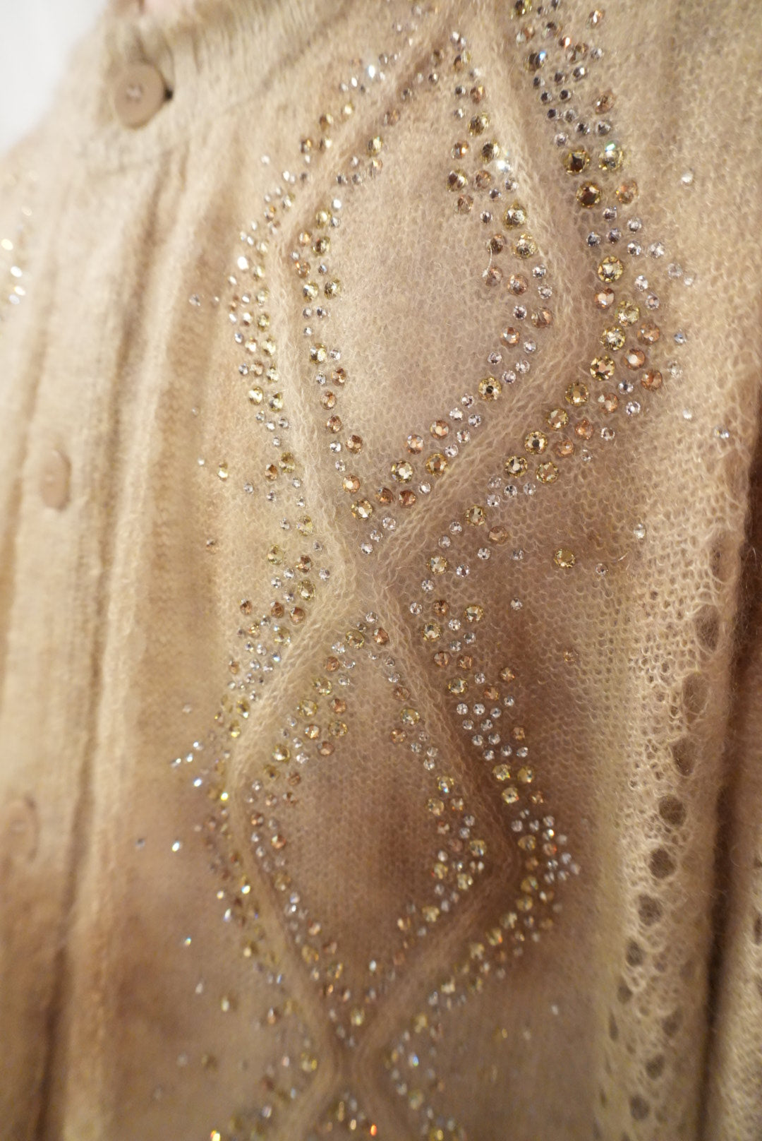 DUSTY SWAROVSKI CARDIGAN