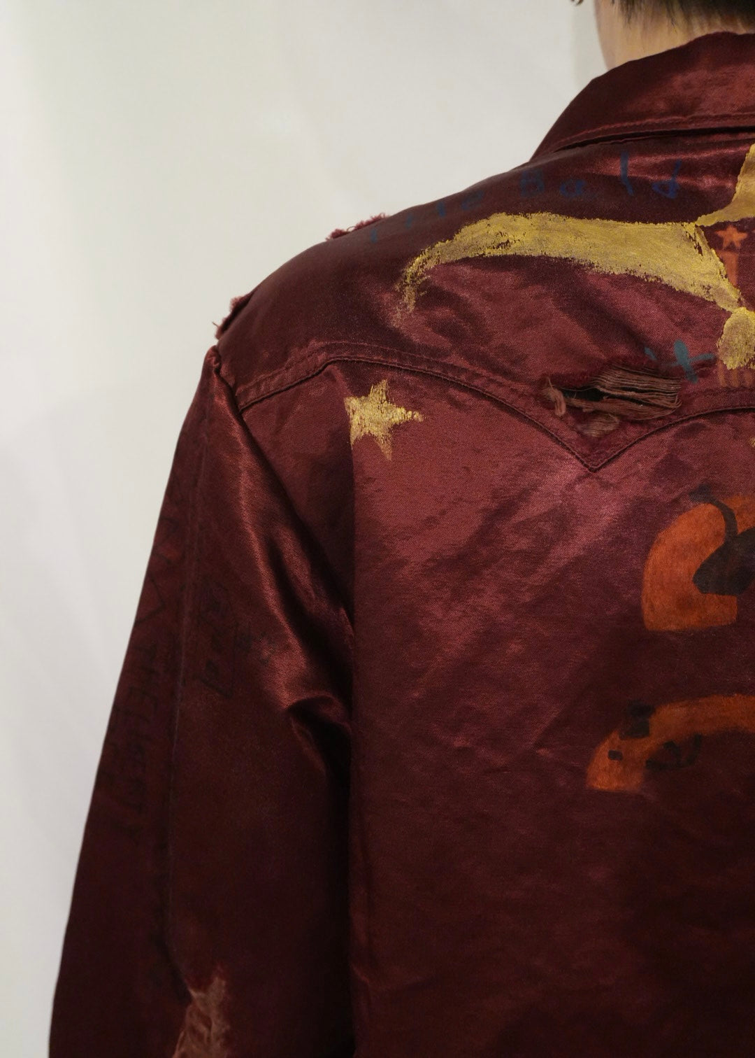 SCRIBBLE SHIRT - PURPLE