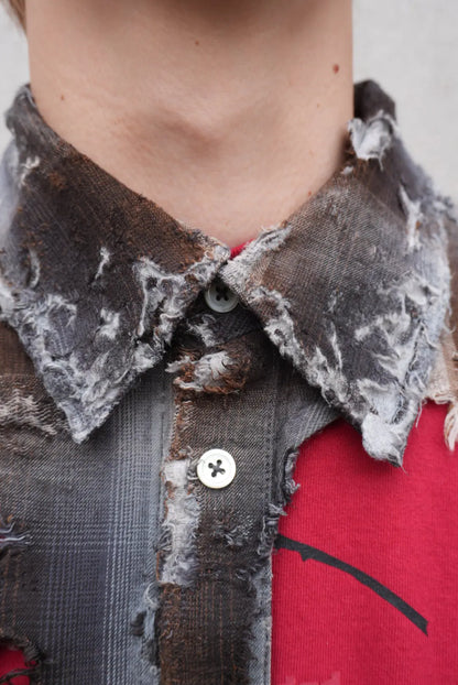 DESTROYED MEGA FLANNEL - Anann
