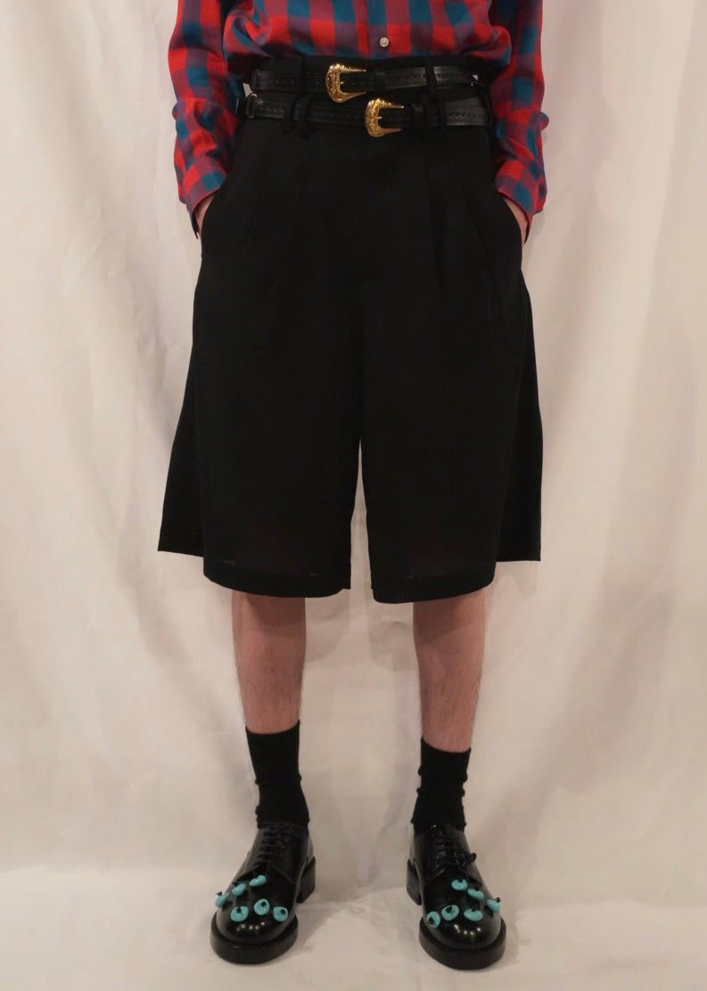 DOUBLE WAISTBAND SHORTS