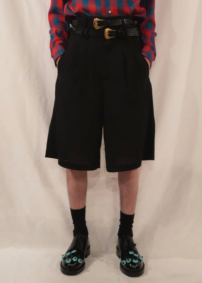 DOUBLE WAISTBAND SHORTS