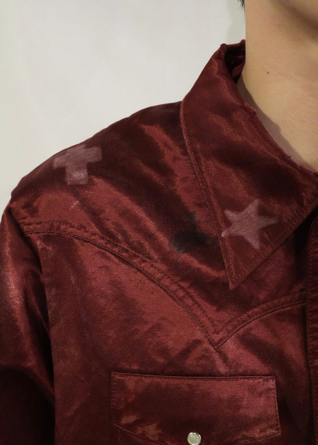 SCRIBBLE SHIRT - PURPLE