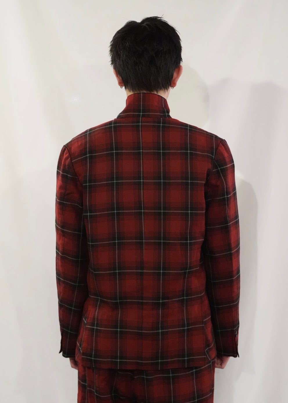 tartan check jacket