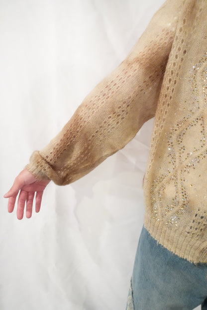 DUSTY SWAROVSKI CARDIGAN