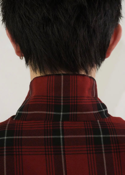 tartan check jacket