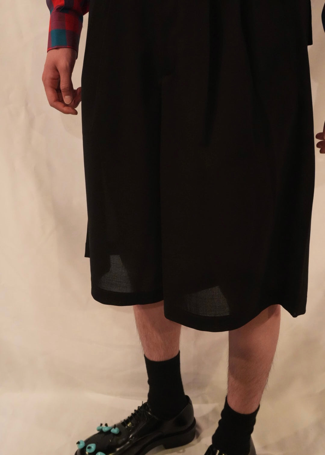 DOUBLE WAISTBAND SHORTS