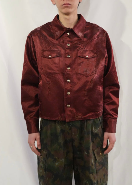 SCRIBBLE SHIRT - PURPLE