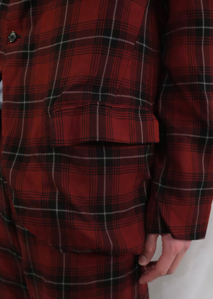 tartan check jacket