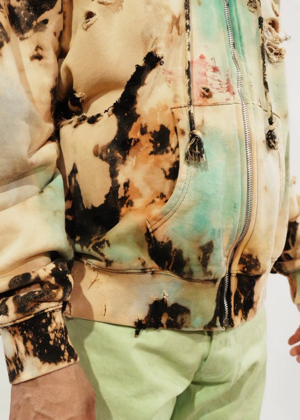 Bizarred Zip Up Hoodie