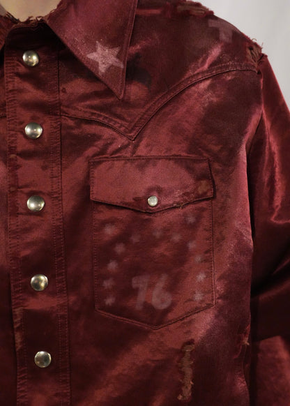 SCRIBBLE SHIRT - PURPLE